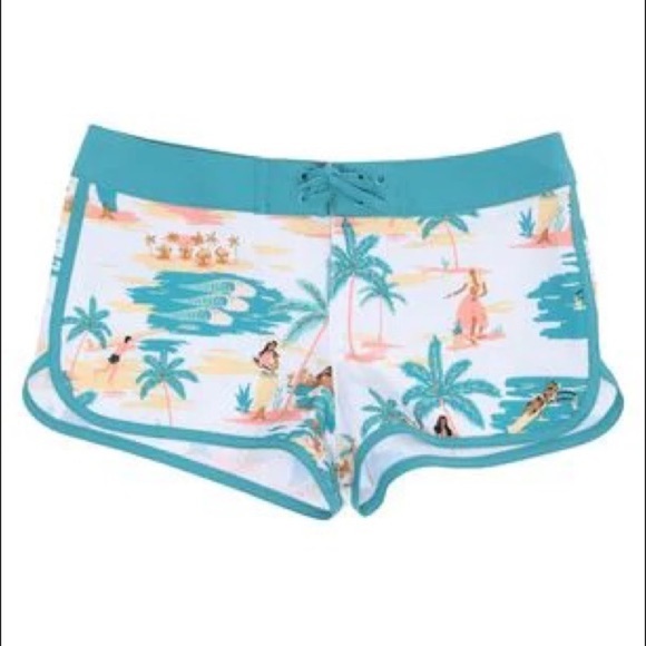 NWT roxy girls love Waimea board shorts10
